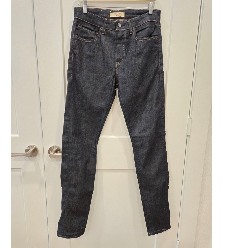 Levis Made & Crafted Needle‎ Narrow Selvedge Jeans Indigo Blue Mens 31x33